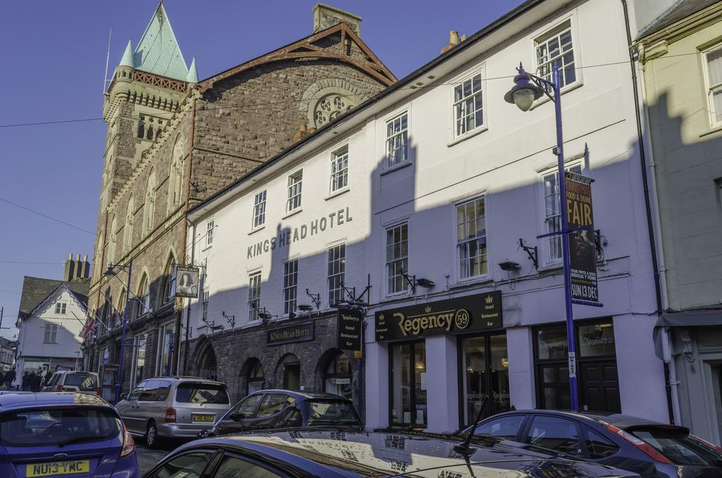 The Kings Head Hotel Abergavenny Dış mekan fotoğraf